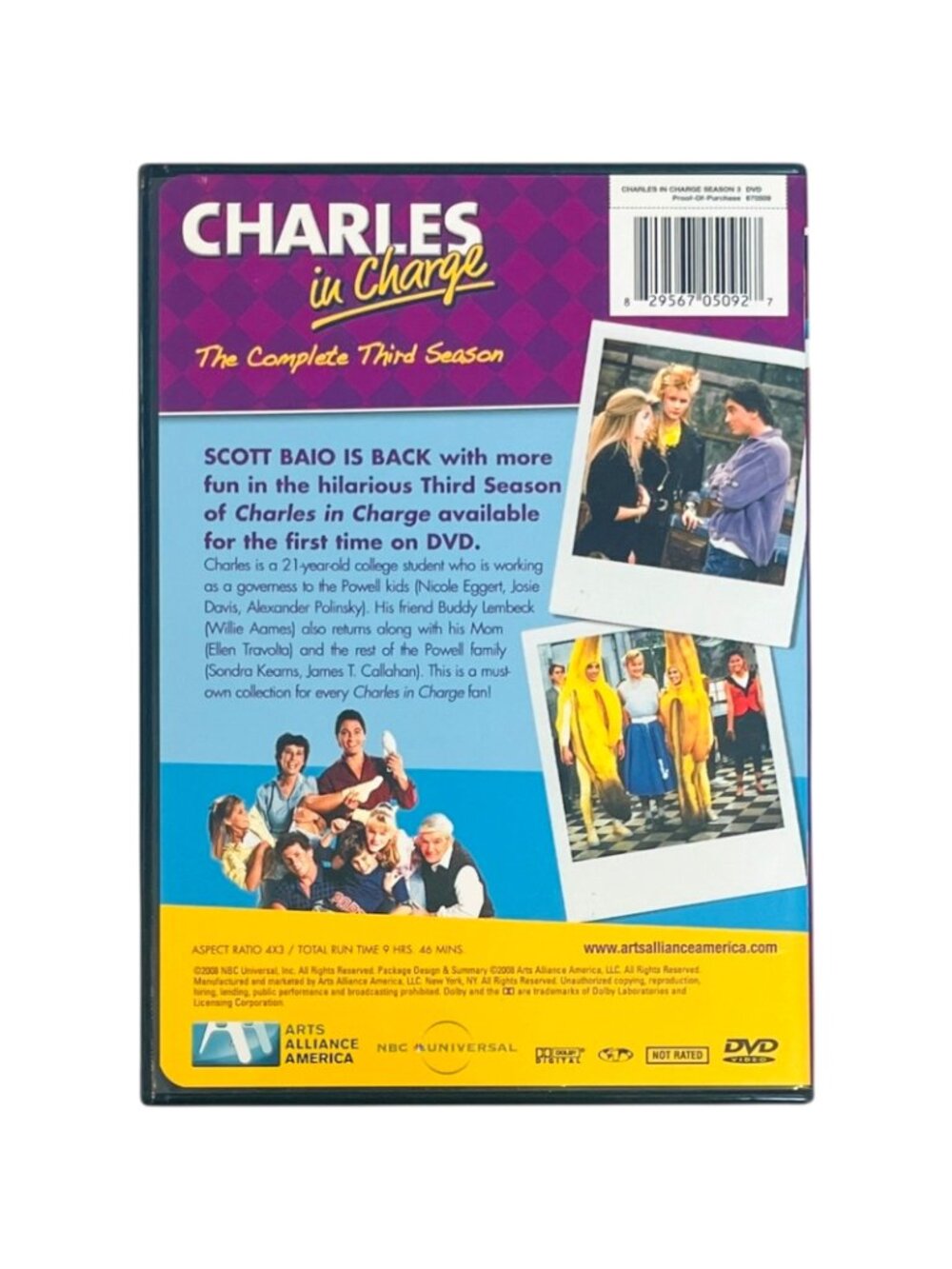 Charles In Charge - The Complete Third Season (DVD, 2008, 3-Disc Set) - Picture 2 of 6